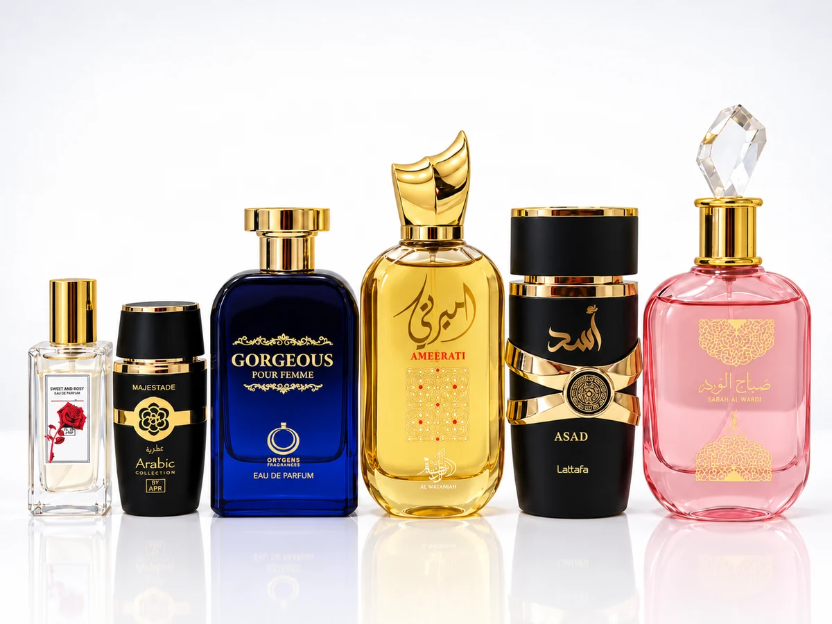 Sugestão de pedido de R$ 600 com perfumes árabes e importados