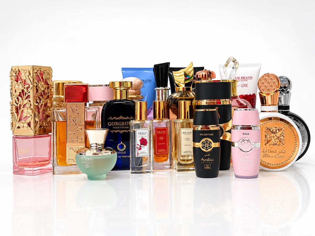 Sugestão de pedido de R$ 2.500 com perfumes árabes e importados